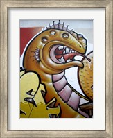 Dinosaur Graffitti Fine Art Print