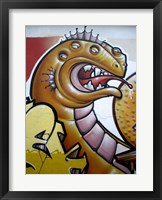 Dinosaur Graffitti Fine Art Print