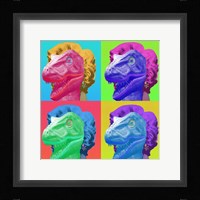 Raptor Marilyn Framed Print