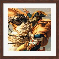 Napoleon Raptor Crossing the Alps Fine Art Print