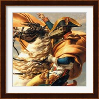 Napoleon Raptor Crossing the Alps Fine Art Print