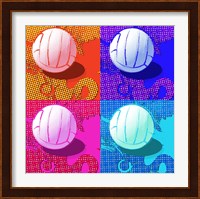 Volleyball Pop Fine Art Print