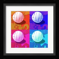 Volleyball Pop Fine Art Print