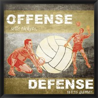 Offense, Defense Fine Art Print