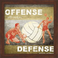 Offense, Defense Fine Art Print