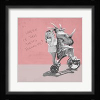 Where Is This Thing Taking Me? Framed Print