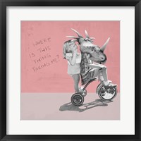 Where Is This Thing Taking Me? Framed Print