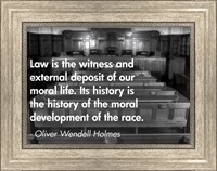Law is the Witness Fine Art Print