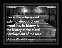 Law is the Witness Fine Art Print