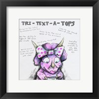 Tri Text ATops Fine Art Print