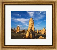 Rocks in the desert, The Pinnacles, Nambung National Park, Australia Fine Art Print