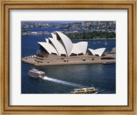 High angle view of an opera house, Sydney Opera House, Sydney, Australia Fine Art Print