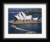High angle view of an opera house, Sydney Opera House, Sydney, Australia Fine Art Print