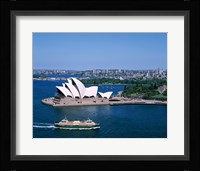 High angle view of an opera house, Sydney Opera House, Sydney, Australia Fine Art Print