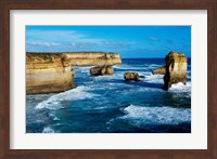 Rock formations on the coast, Port Campbell National Park, Victoria, Australia Fine Art Print
