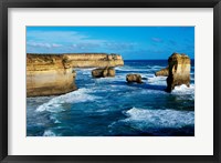Rock formations on the coast, Port Campbell National Park, Victoria, Australia Fine Art Print