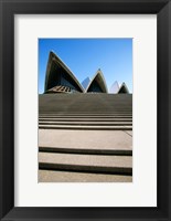 Low angle view of an opera house, Sydney Opera House, Sydney, New South Wales, Australia Fine Art Print