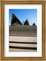 Low angle view of an opera house, Sydney Opera House, Sydney, New South Wales, Australia Fine Art Print