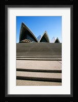 Low angle view of an opera house, Sydney Opera House, Sydney, New South Wales, Australia Fine Art Print
