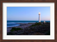 Lighthouse on the coast, Point Lowly Lighthouse, Whyalla, Australia Fine Art Print
