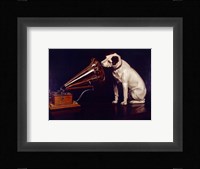 His Masters Voice Framed Print