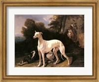 Alfred Dedreux - A Greyhound In An Extensive Landscape Fine Art Print