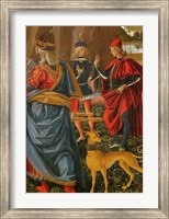 Saint Bernardino saves a dead man Pintoricchio Fine Art Print