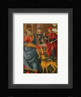 Saint Bernardino saves a dead man Pintoricchio Fine Art Print
