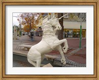 Unicorn Statue Fine Art Print