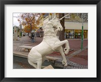 Unicorn Statue Fine Art Print
