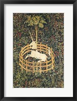 The Unicorn in Captivity Framed Print