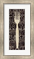 Kitchen Words I Fine Art Print