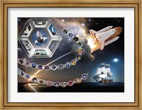 A Tribute To Endeavour Fine Art Print