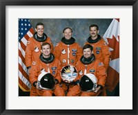 Atlantis STS-74 Crew Fine Art Print