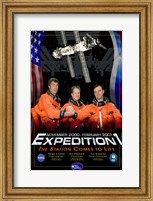 Expedition 1 Crew Poster Fine Art Print