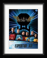 Expedition 21 Star Trek Crew Poster Fine Art Print