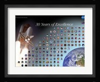 NASA Space Flight Awareness - Mission Patch Poster Fine Art Print