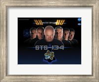 NASA STS-134 Official Mission Poster Fine Art Print