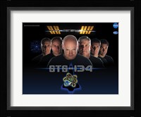 NASA STS-134 Official Mission Poster Fine Art Print