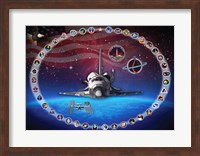 Space Shuttle Discovery Tribute Fine Art Print