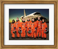 STS 121 Crew Portrait Fine Art Print