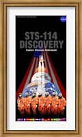 STS 114 Mission Poster Fine Art Print