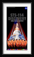 STS 114 Mission Poster Fine Art Print