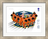 STS 116 Mission Poster Fine Art Print