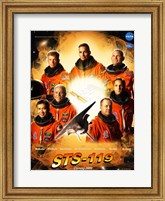 STS 119 Mission Poster Fine Art Print