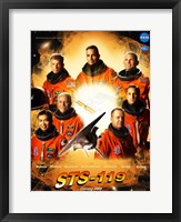 STS 119 Mission Poster Fine Art Print
