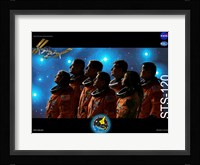 STS 120 Mission Poster Fine Art Print