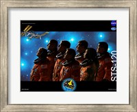 STS 120 Mission Poster Fine Art Print