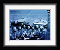 STS 127 Mission Poster Fine Art Print