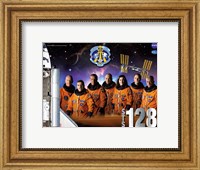 STS 128 Mission Poster Fine Art Print